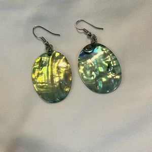 Handmade Abalone shell earrings